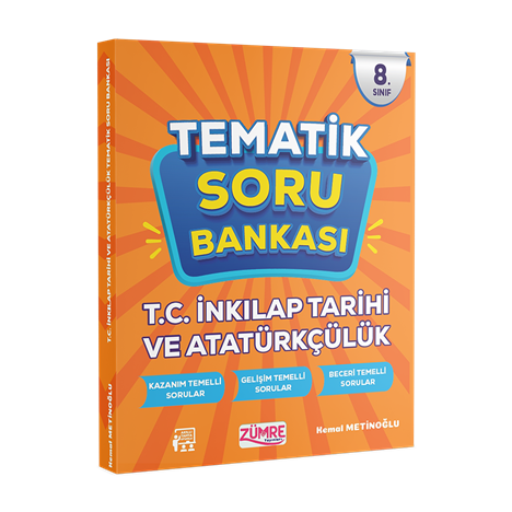 8. Sınıf İnkılap Tarihi ve Atatürkçülük Soru Bankası